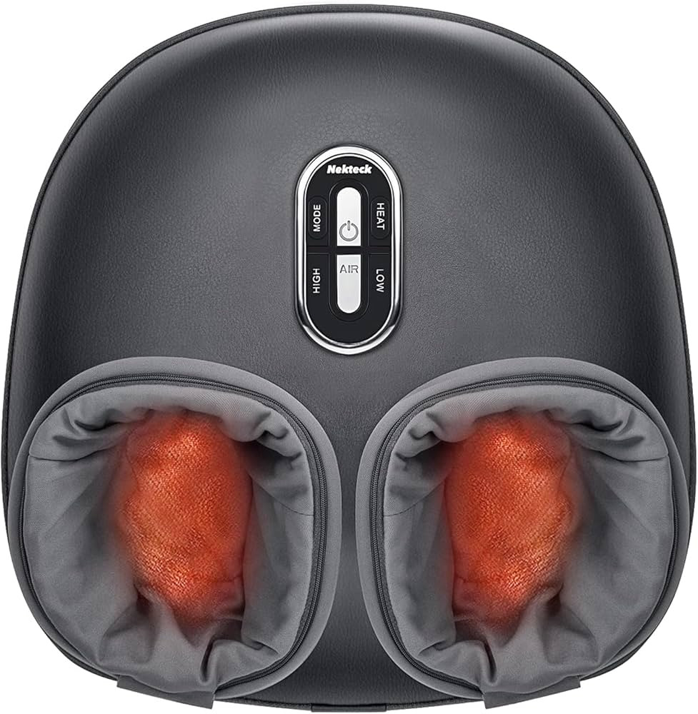 Nekteck Shiatsu Foot Massager with Heat [2026 Upgraded], Valentines Day Gifts for Him Her Relaxat... | Amazon (US)
