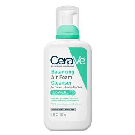 CeraVe Balancing Air Foam Cleanser Oil Control & Hydration for Combination Skin 8 fl oz | Walmart (US)