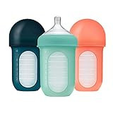 Boon NURSH Reusable Silicone Pouch Bottles, 8 Ounce (Pack of 3) | Amazon (US)