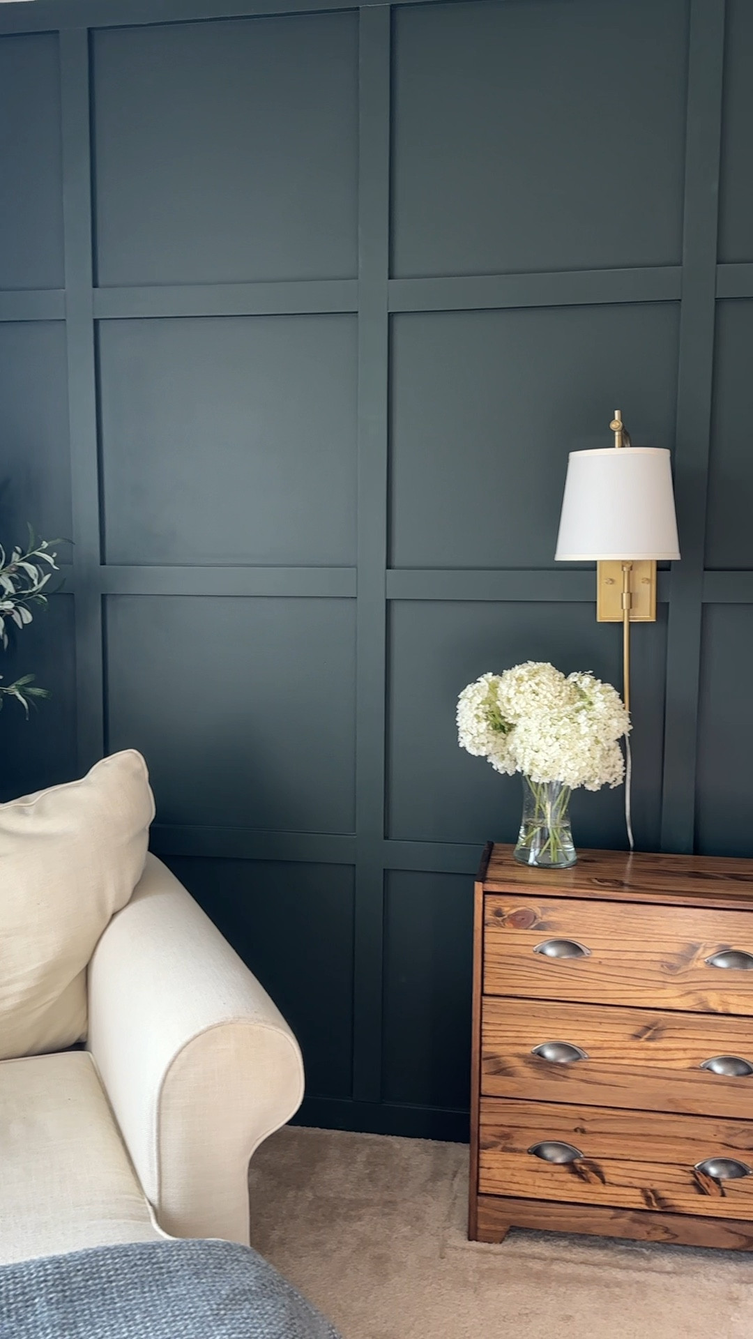 Primary Bedroom 🤩 

I am obsessed with this color because it goes soooo well with creams, golds and natural wood. 

#LTKhome #LTKVideo