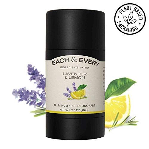 Each & Every Natural Aluminum-Free Deodorant for Sensitive Skin with Essential Oils, Plant-Based ... | Amazon (US)