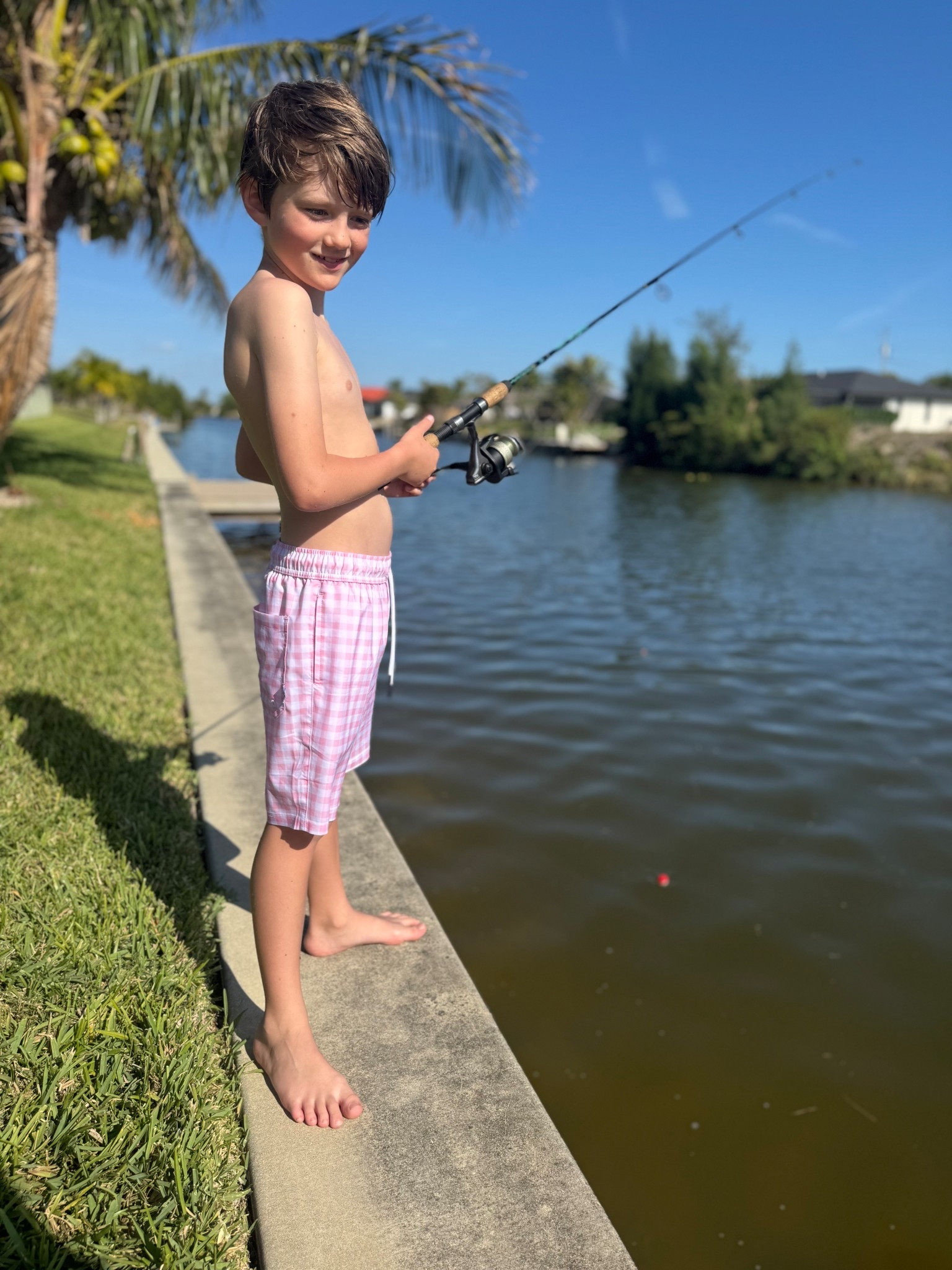 Real men wear pink. 

#pink #boyswim #swimsuit #vacation #resortwear #kidsclothes #boyswimwear #trending #viral #boysinpink 

#LTKSwim #LTKKids #LTKTravel