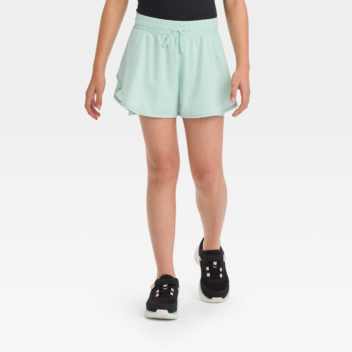 Girls' High-Rise 2-in-1 Shorts - All In Motion™ | Target