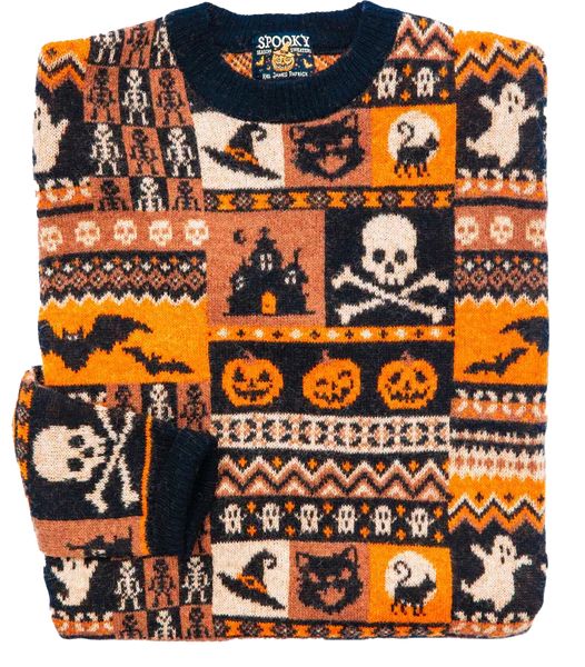 Halloween Patchwork Sweater | Kiel James Patrick