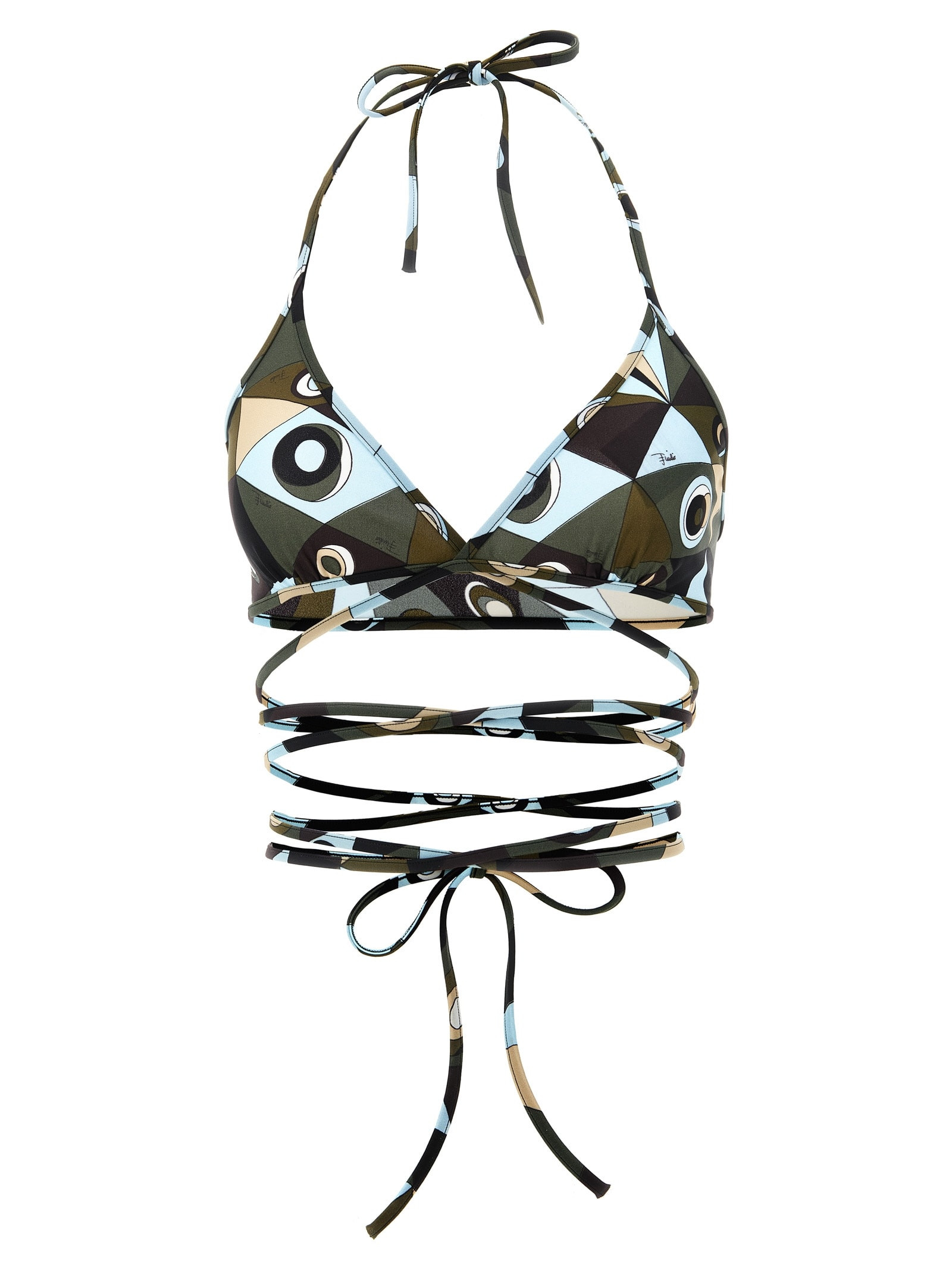 Pucci Triangle Bikini Top | Italist.com US