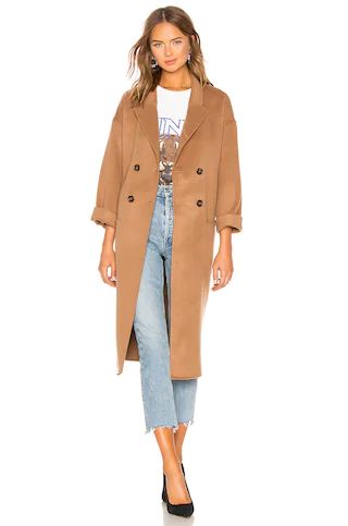 ANINE BING Dylan Coat in Brown from Revolve.com | Revolve Clothing (Global)