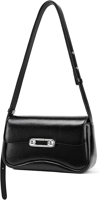 LA FESTIN Split Leather Shoulder Bag for Women Versatile Satchel Bag with Adjustable Strap for Wo... | Amazon (US)