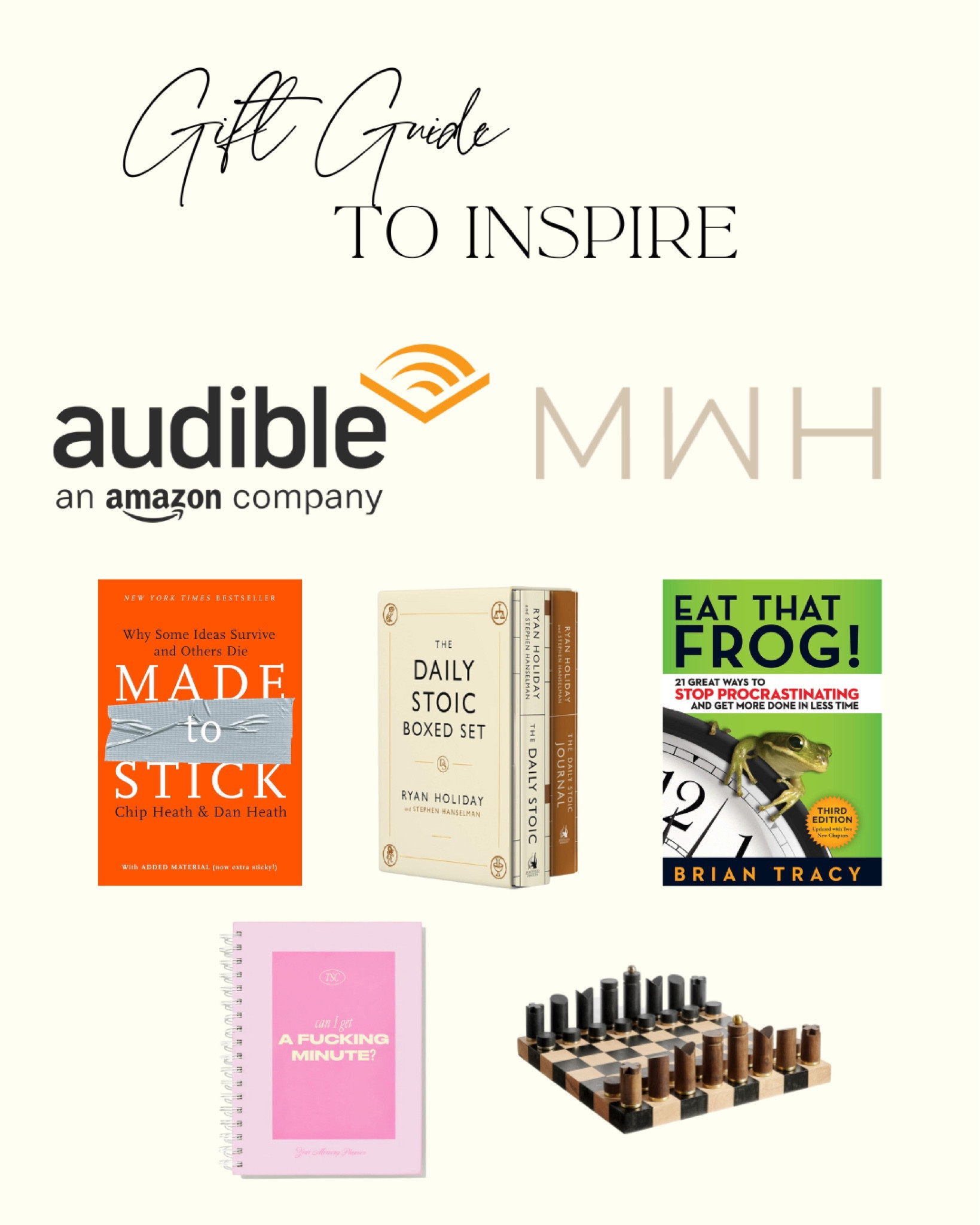 Gift Guide: To Inspire 

#LTKhome #LTKGiftGuide #LTKSeasonal