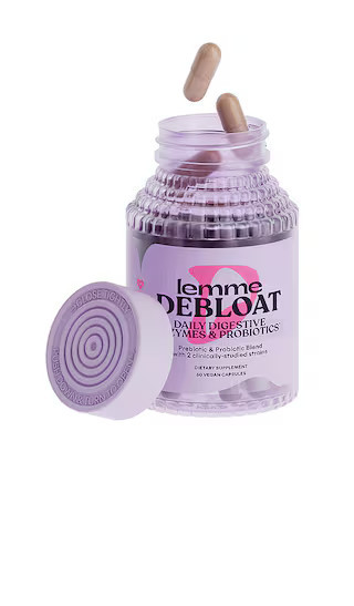 Lemme Debloat, Daily Digestive Enzymes & Probiotics Capsules in Beauty: NA. | Revolve Clothing (Global)