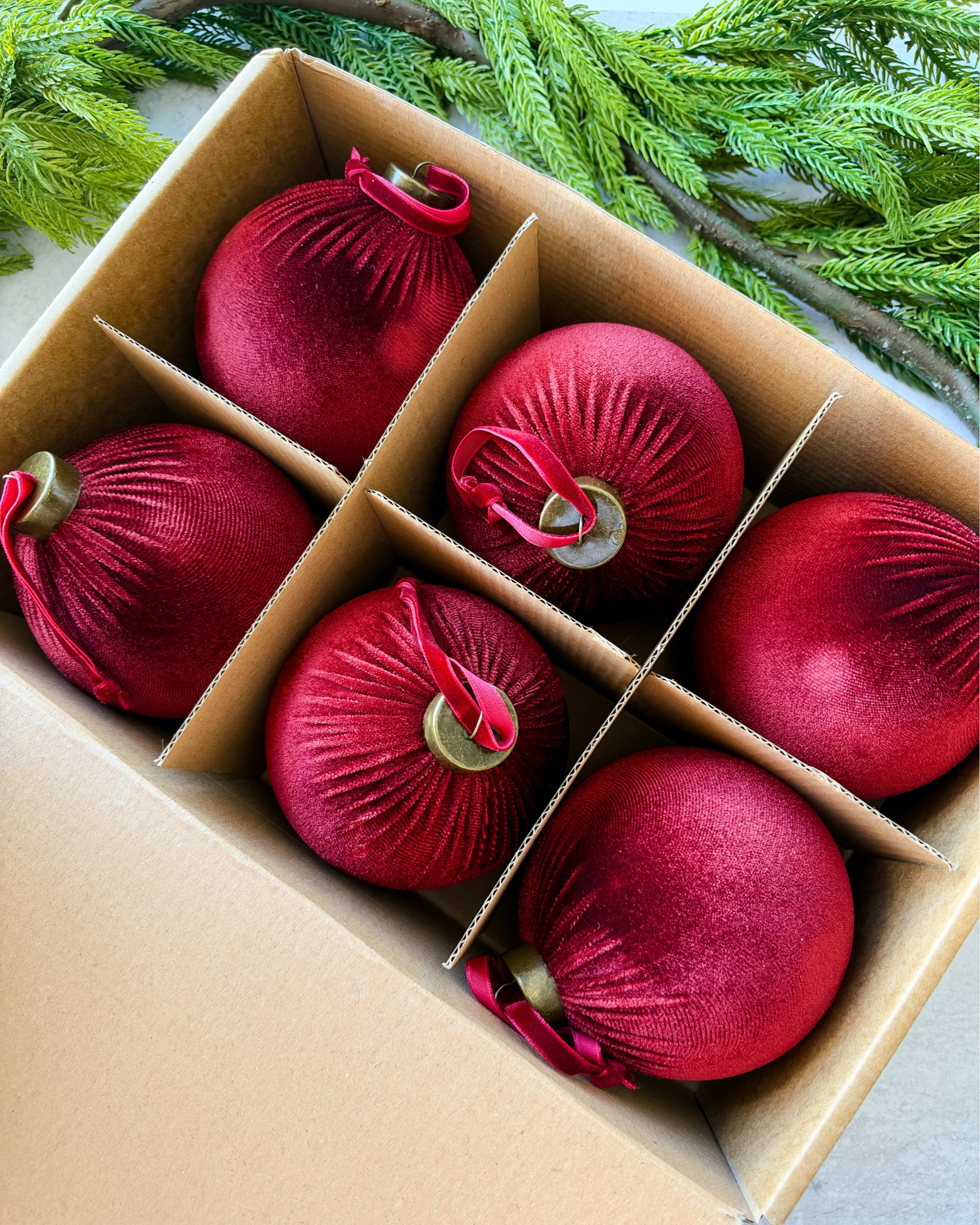 These burgundy velvet trees are SO good!! Love the rich color and texture for adding a little something different to Christmas decor this year! 🎄 #treetrimming #burgundyornaments #luxuryholiday #amazonhome 

 #LTKdayinmylife #LTKSeasonal #LTKHome