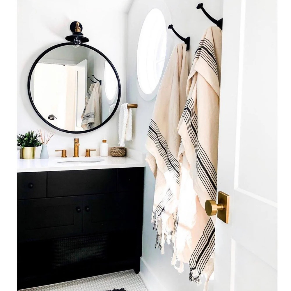 Zebrine 100% Cotton Turkish Towel | The Loomia