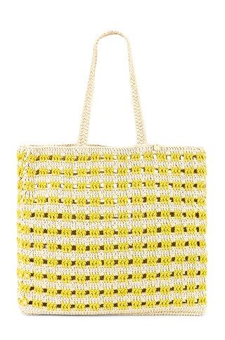 Seafolly Woven Cord Tote in Lemon from Revolve.com | Revolve Clothing (Global)