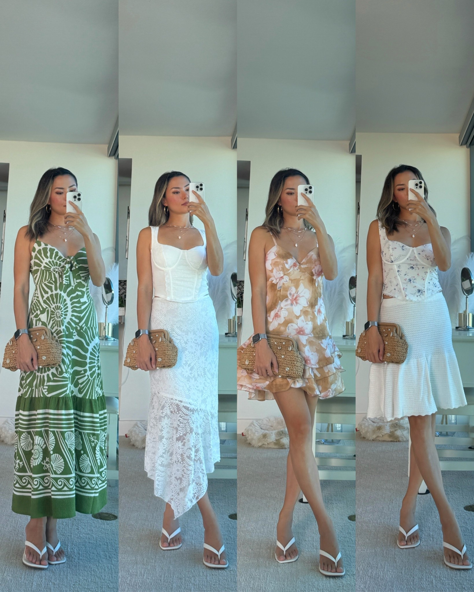 4 spring and summer looks under $100!! 🤩🤩🤩🤩 wearing the white corset top in XXS and  everything else in XS #walmartpartner #walmartfashion @walmartfashion

#LTKFindsUnder50 #LTKSummerEdit #LTKStyleTip