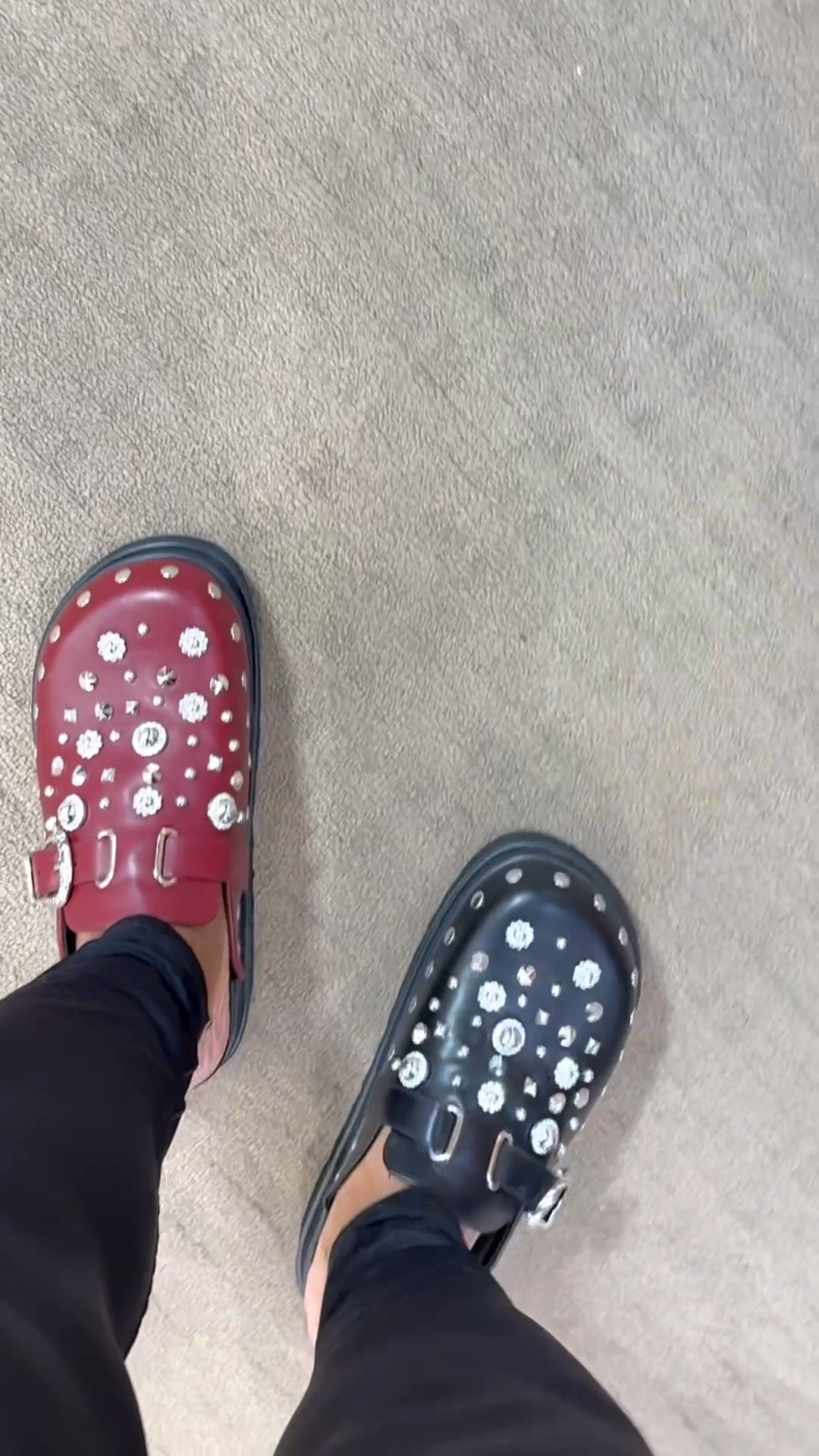 Comfy studded clogs in either color is a WIN!! 
FTTS (Fits True to Size) wearing a 9

#LTKShoeCrush #LTKMidsize #LTKStyleTip