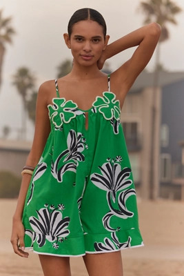 Suzanne Lustig x Celandine Bloom Cotton Romper | Anthropologie (US)