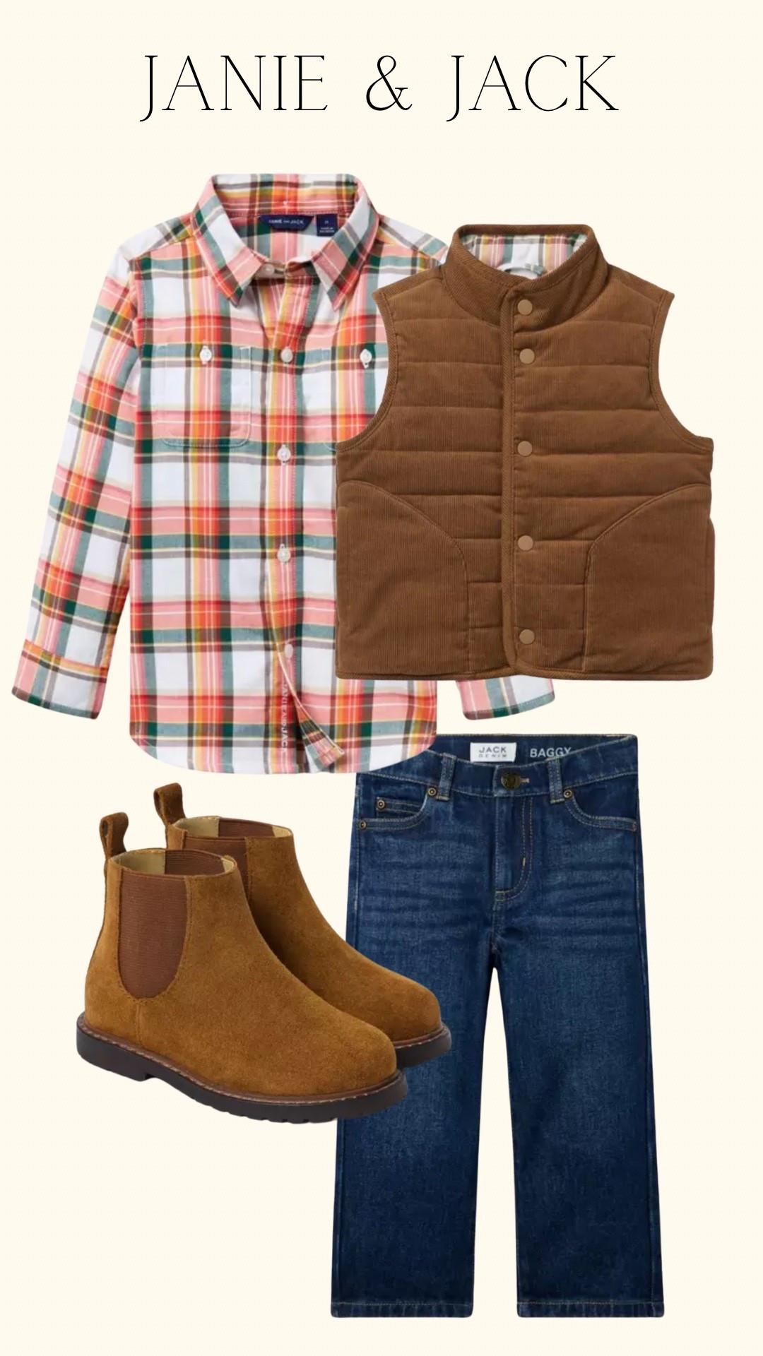 The cutest fall outfit for boys from Janie & Jack! 

#LTKKids #LTKautumn #LTKSeasonal