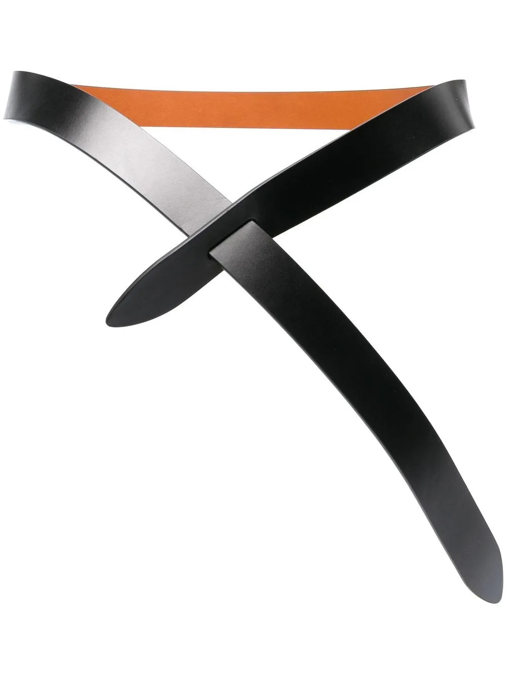 leather knot belt | Farfetch Global