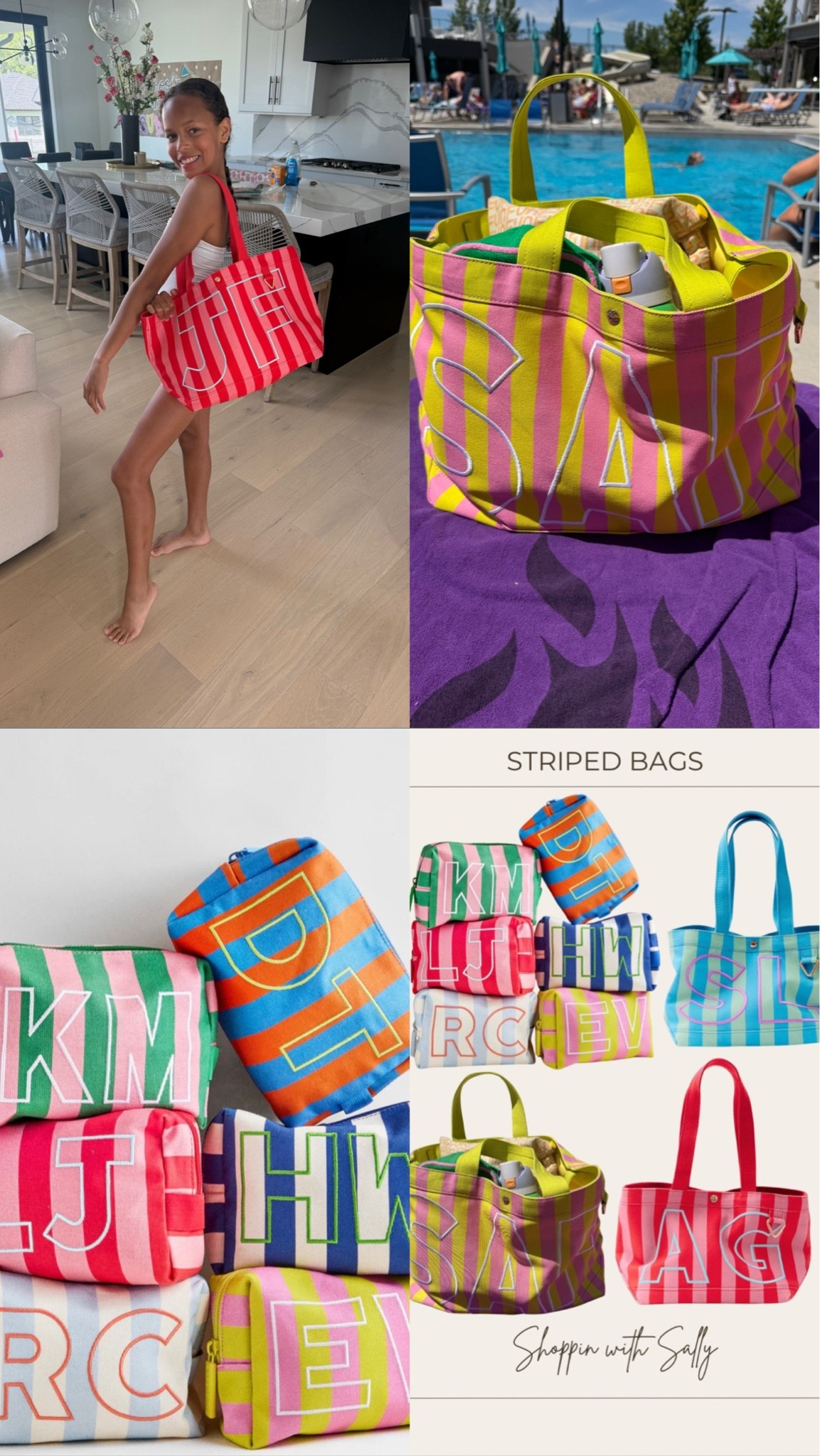The cutest striped bags!!!!

#LTKmomlife #LTKootd #LTKdayinmylife