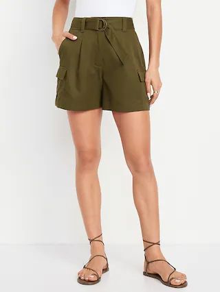 Extra High-Waisted Cargo Shorts -- 4.5-inch inseam | Old Navy (US)