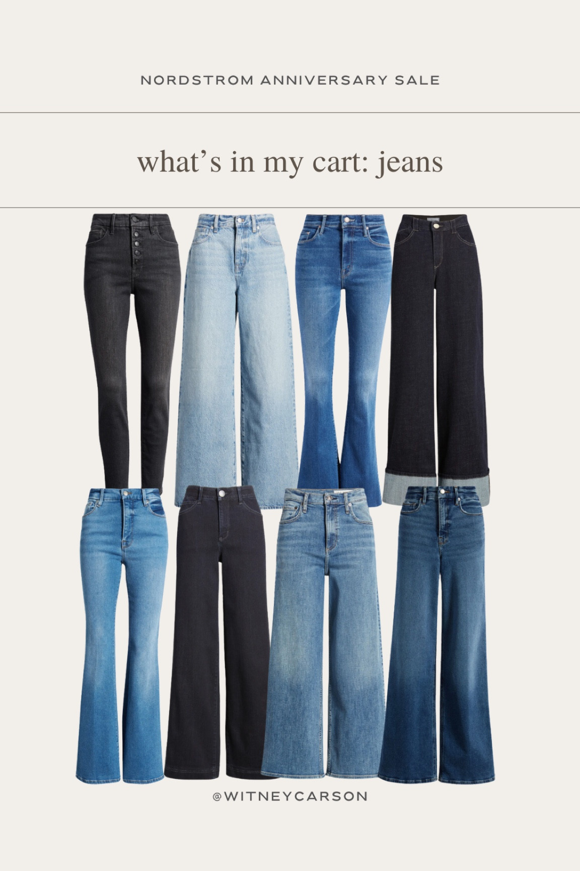 Nordstrom Anniversary Sale l Early Access picks! 

nordstrom anniversary l jeans l denim 