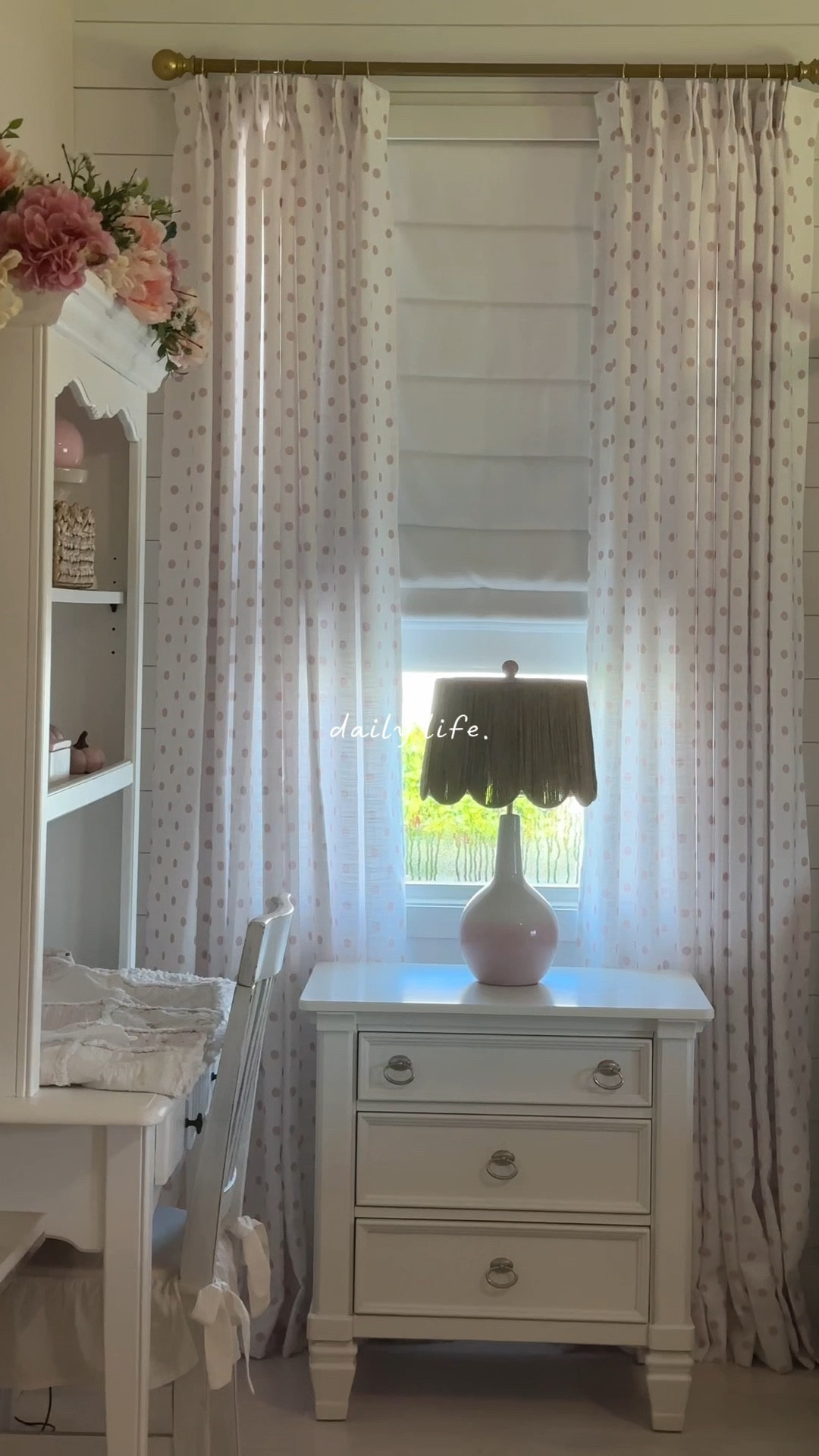 Polka Dot curtains 
Loving my new pinch pleated curtains! 
The Pink polka dot print makes my heart happy! 

Stefana Silber x Printed Custom Curtains Faux Linen Curtain for Living Room Bedroom Kids Room

#LTKHome #LTKSeasonal #LTKSaleAlert
