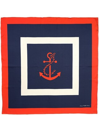 Lauren Ralph Lauren Anchor Square Scarf | Dillard's | Dillard's