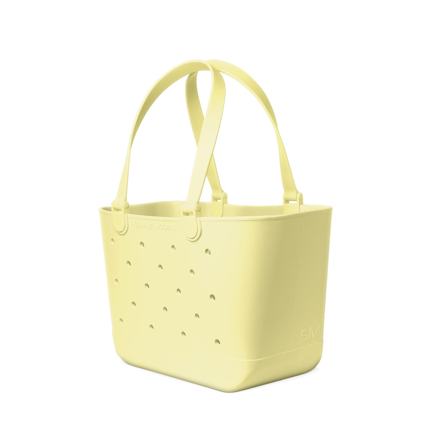 Simple Modern Large Beach Bag | Waterproof Getaway Rubber Tote with Zipper Pocket for Travel, Poo... | Amazon (US)