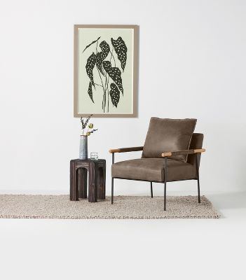 Atticus Leather Chair | Anthropologie (US)