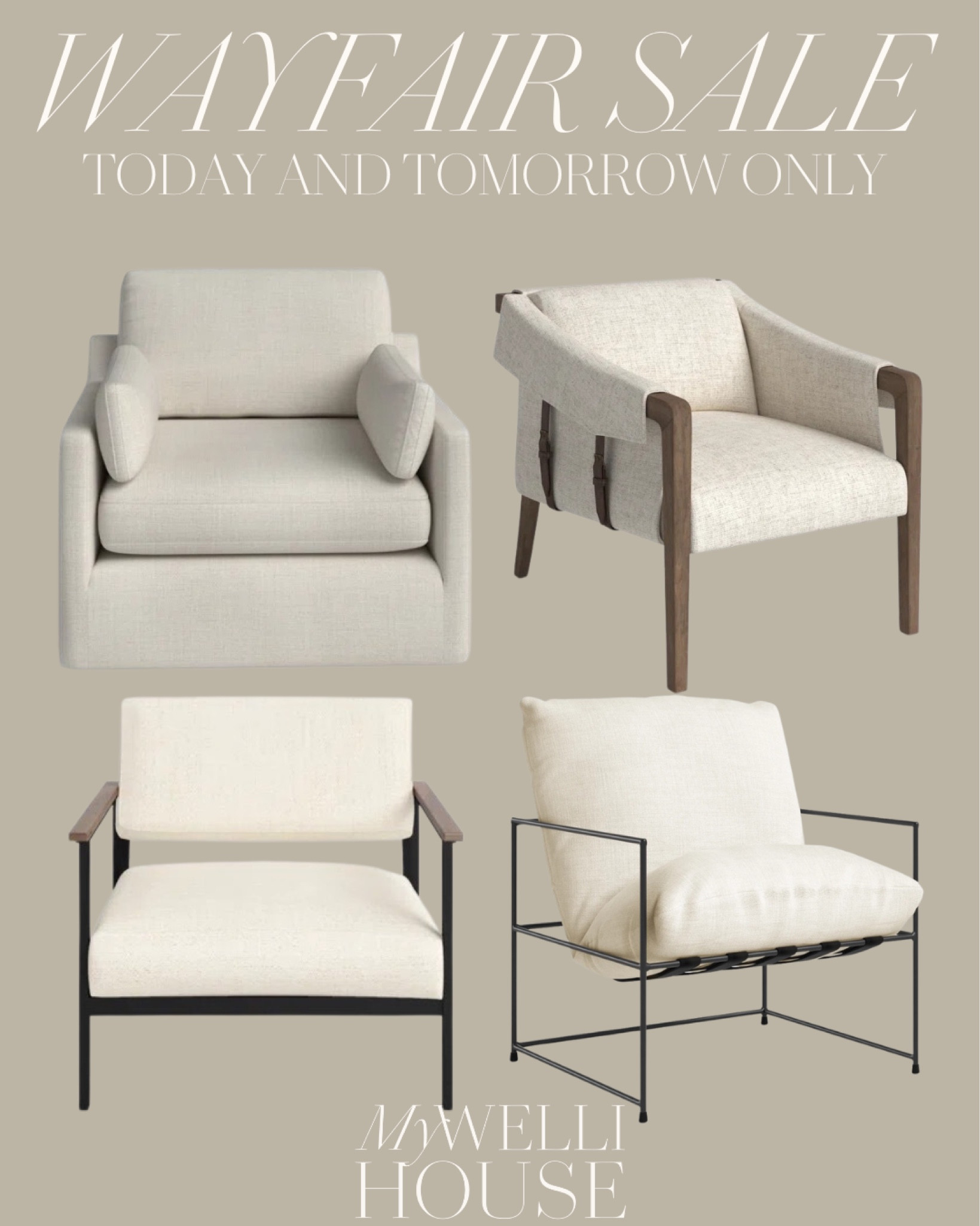 WAYDAY SALE: today and tomorrow only! Accent chairs for your bedroom, living room or office 

#LTKsalealert #LTKFind #LTKhome