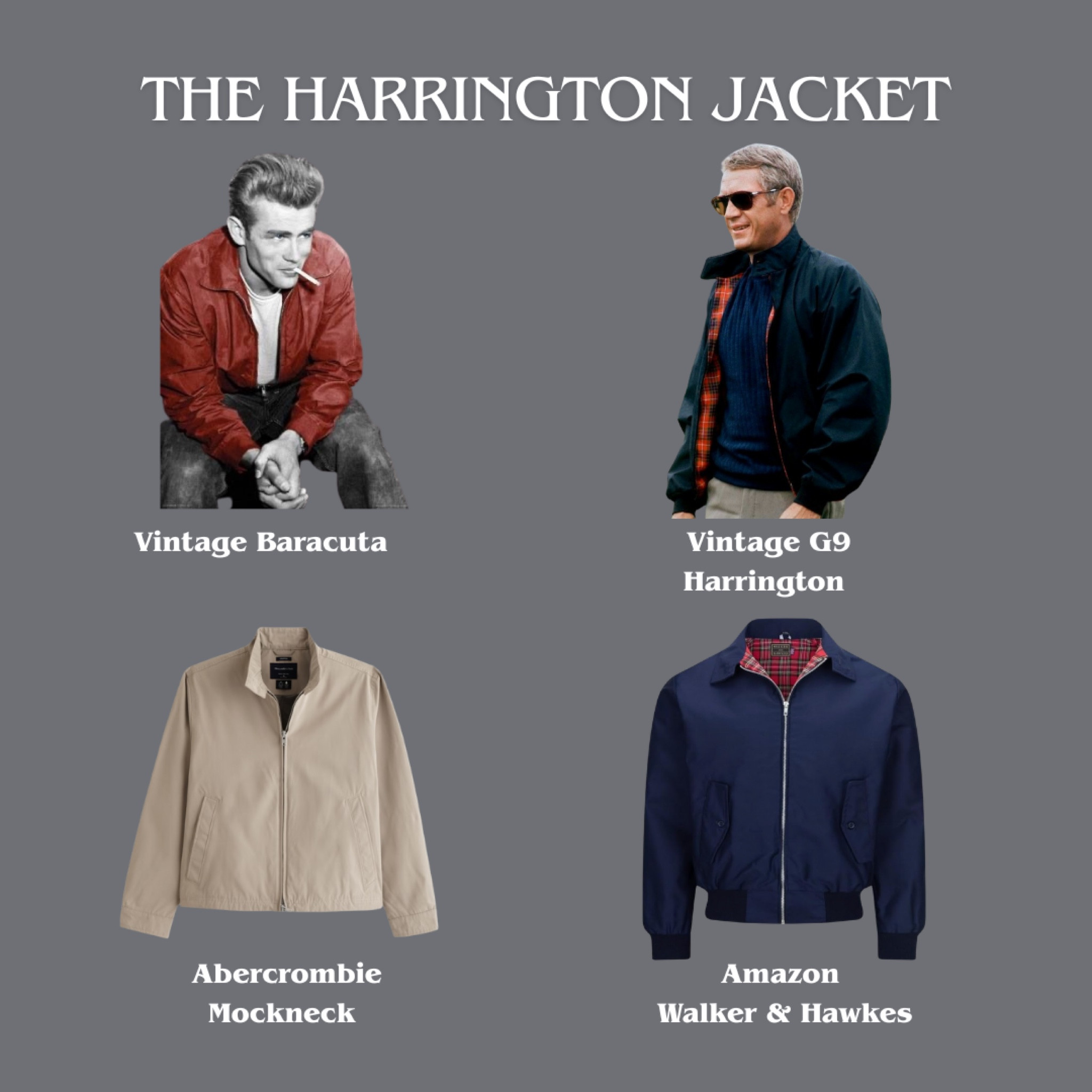 The Harrington Jacket #vintagee

#LTKMens
