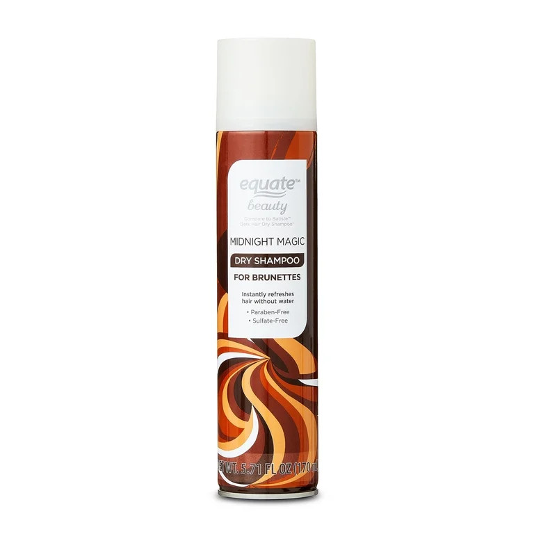 Equate Midnight Magic Dry Shampoo for Brunette Hair Care, 5.71 fl oz, Compare to Batiste Dark Hai... | Walmart (US)