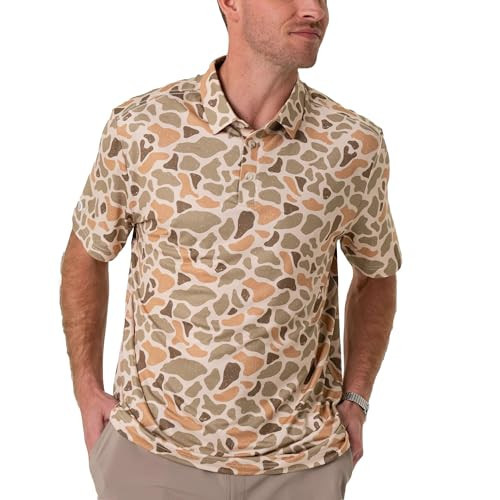 Burlebo Performance Polo - Venado Camo | Amazon (US)