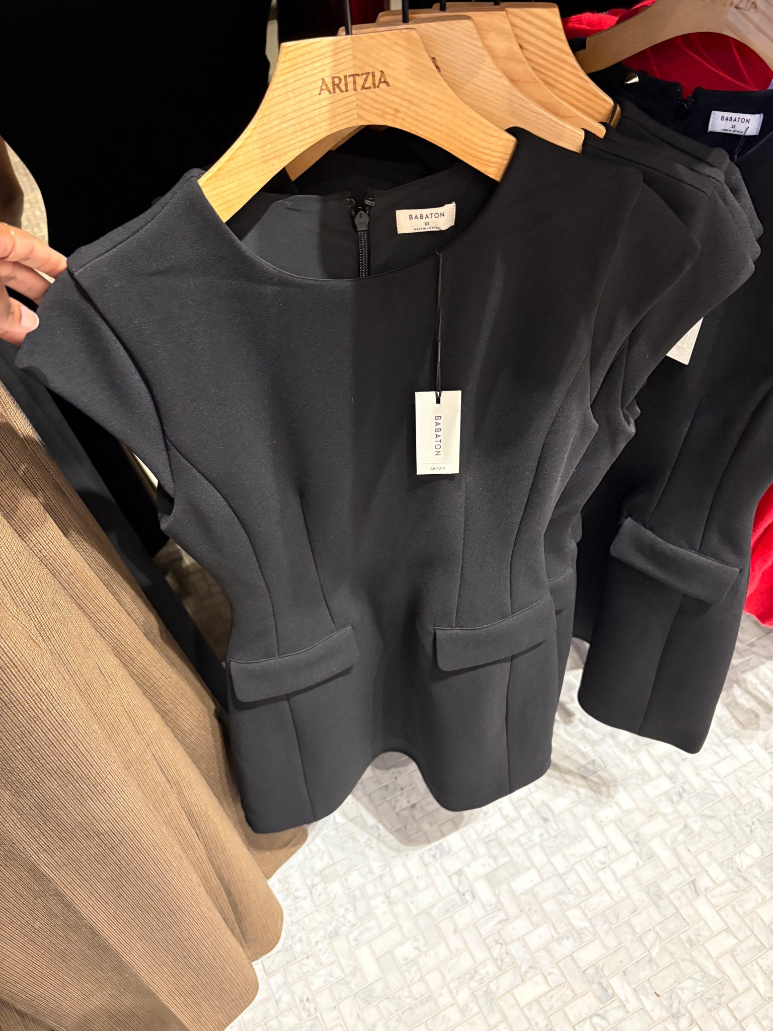 Little black dress! Fits true to size, hugs you in all the right places and overall very flattering on. Perfect for a work event. 

Black dress
Work dress
Event dress 

#LTKWorkwear #LTKStyleTip #LTKSeasonal
