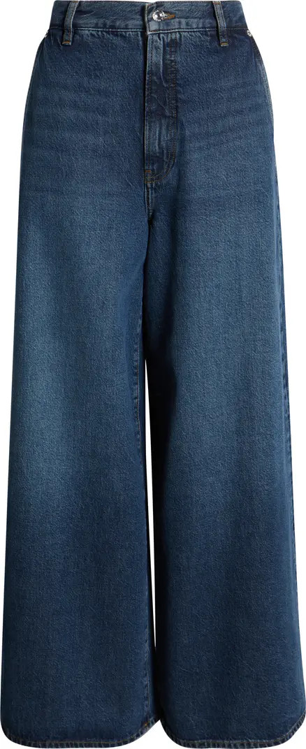 The Drape High Waist Wide Leg Jeans | Nordstrom