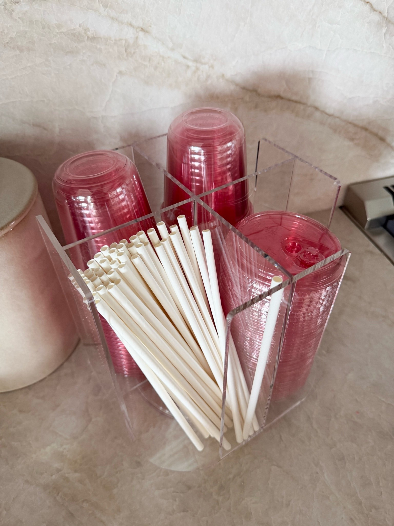 I love keeping my little drink station nice and tidy!

#LTKdayinmylife #LTKSeasonal #LTKHome
