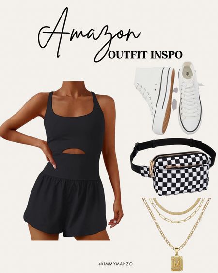 Amazon outfit inspo 

Checkered, inspired by, free people style, converse inspired, jewlery, trendy, athletic romper, athletic wear 

#LTKU #LTKFind #LTKstyletip