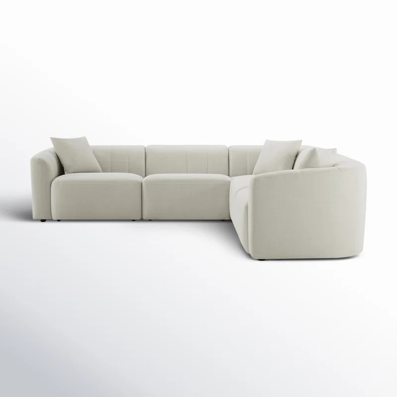 Augustine 5 - Piece Modular Upholstered Sectional | Wayfair North America