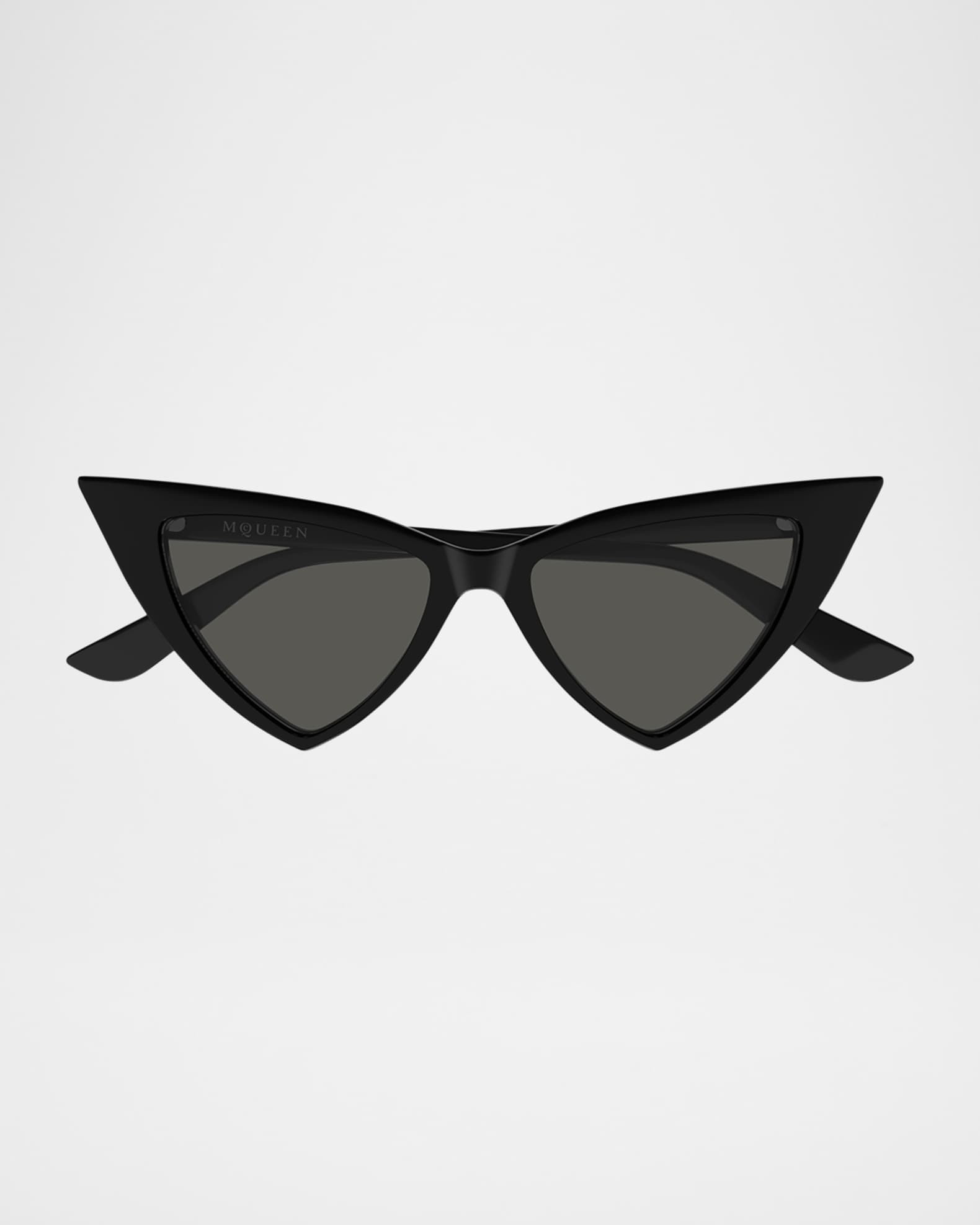 AM0518S Cat-Eye Recycled Acetate Sunglasses | Neiman Marcus