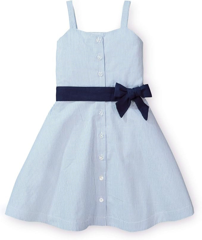 Hope & Henry Girls' Sleeveless Button Front Sun Dress | Amazon (US)