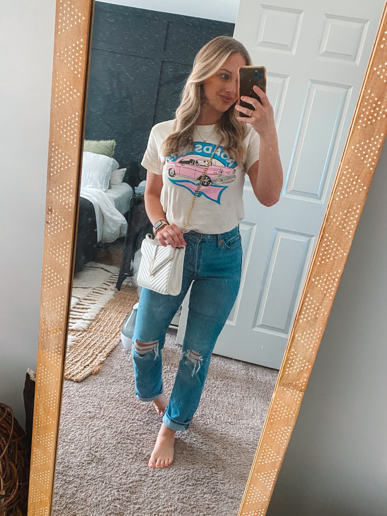 Major sale for Levi Jeans, anthro top also on sales wearing 26 in jeans and XS in top.

#LTKfindsunder50 #LTKGiftGuide #LTKstyletip