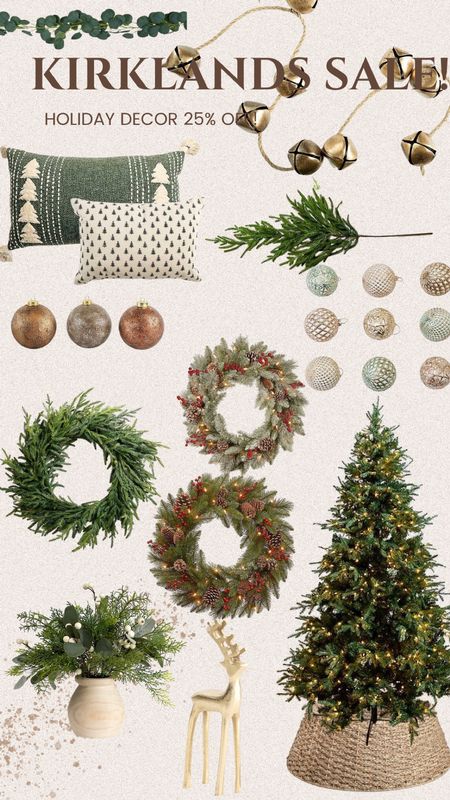 Norfolk pine, garland, Christmas decor, Christmas tree, ornaments, throw pillow, holiday decor, 

#LTKHoliday #LTKhome #LTKsalealert