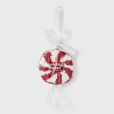 Women's Peppermint Christmas Cozy Crew Socks - Red/White 4-10 | Target