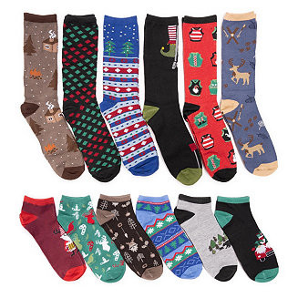 Men's 12 Days of Christmas Socks | Macy's