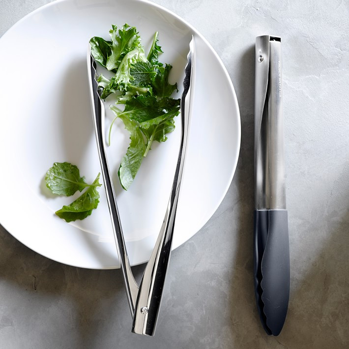 Williams Sonoma Signature Stainless Steel Locking Tongs | Williams-Sonoma