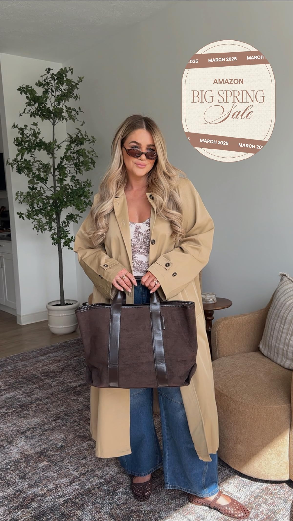 GUVIVI Retro Oval Sunglasses for Women Chic Cat Eye 90s Sunnies Lightweight Narrow Shades Trendy ... | Amazon (US)