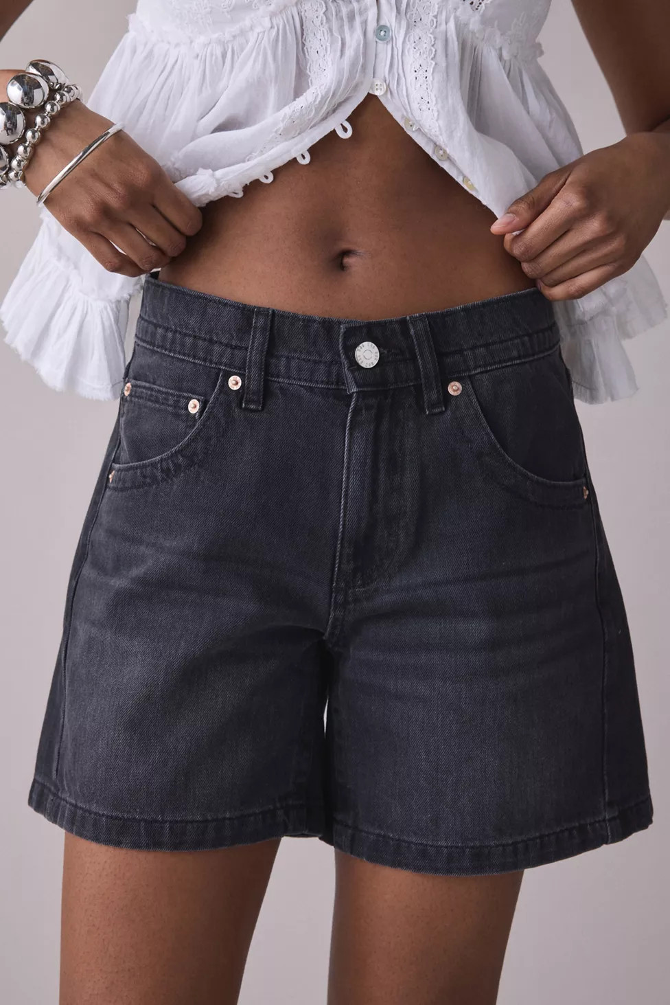 BDG Indie Mid-Rise Denim Shorts | Urban Outfitters (US and RoW)