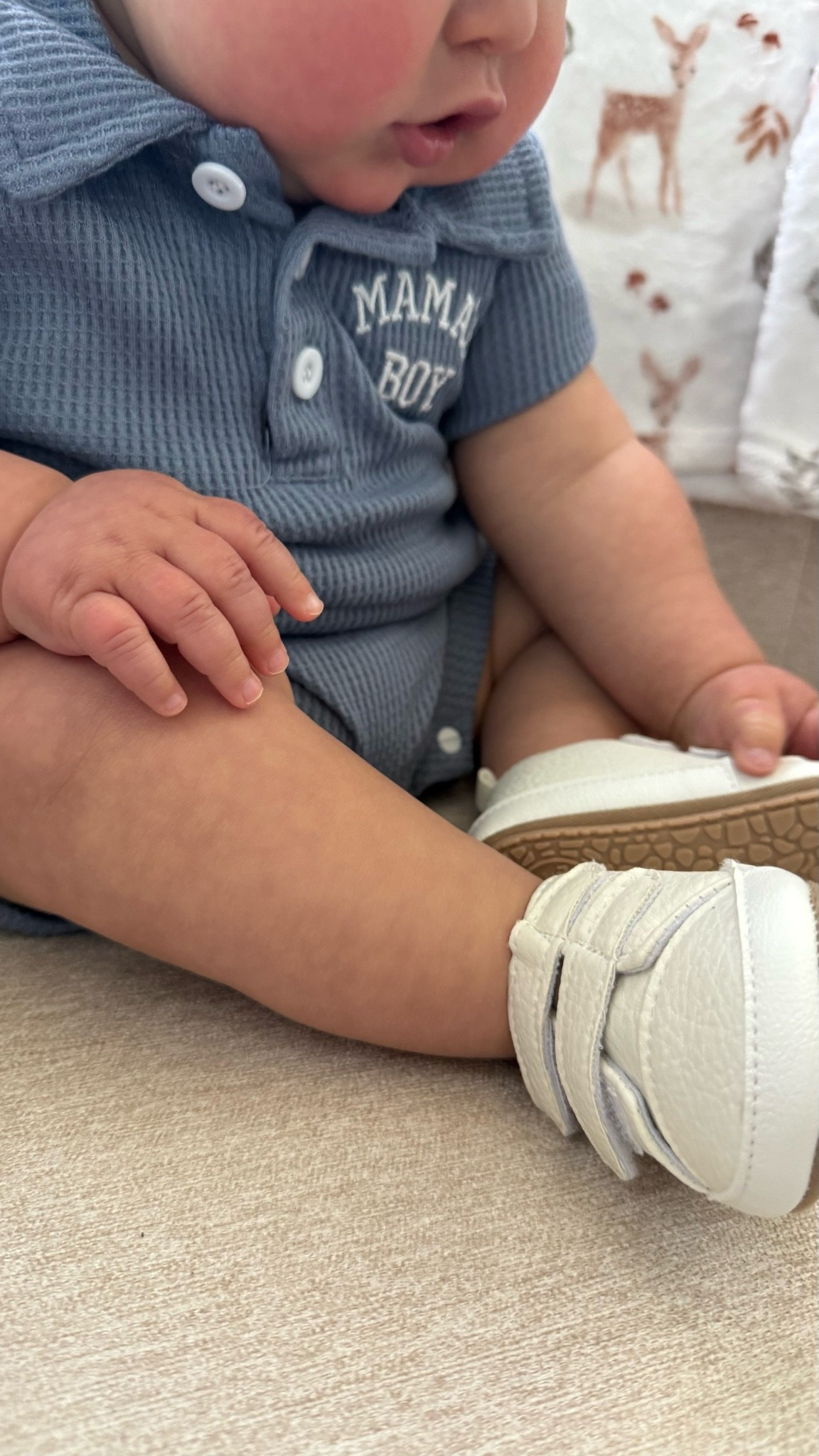 The CUTEST baby sneakers that actually stay on!! Baby shoes, baby sneakers, toddler shoes, baby boy outfits

#LTKBaby #LTKKids #LTKmomlife