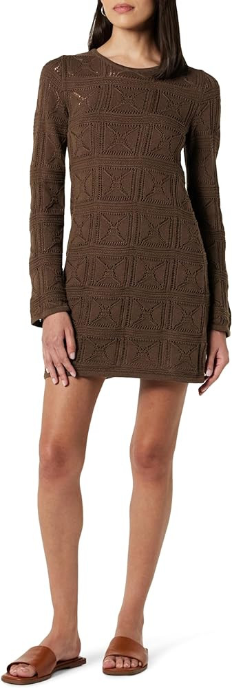 The Drop Women's Laney Crochet Micro Mini Dress | Amazon (US)