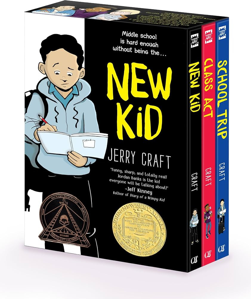 New Kid 3-Book Box Set: A Graphic Novel Collection: New Kid, Class Act, School Trip | Amazon (US)