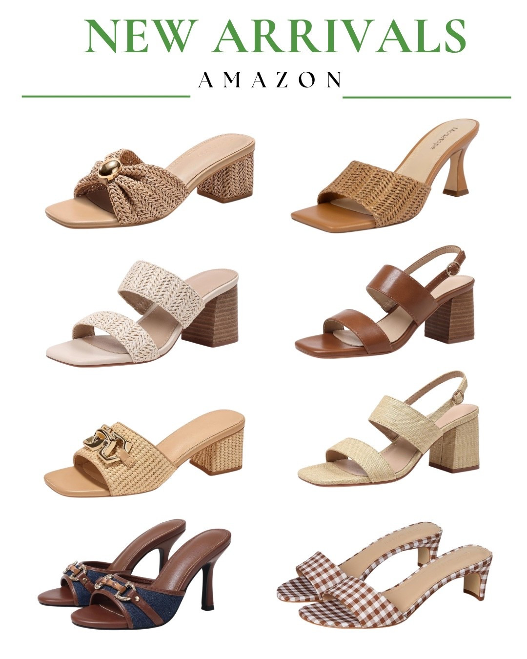 New Amazon sandal arrivals 🤍 So many cute styles for spring and summer — all linked 💫

#amazon #amazonstyle #amazonfashion

#LTKSeasonal #LTKootd